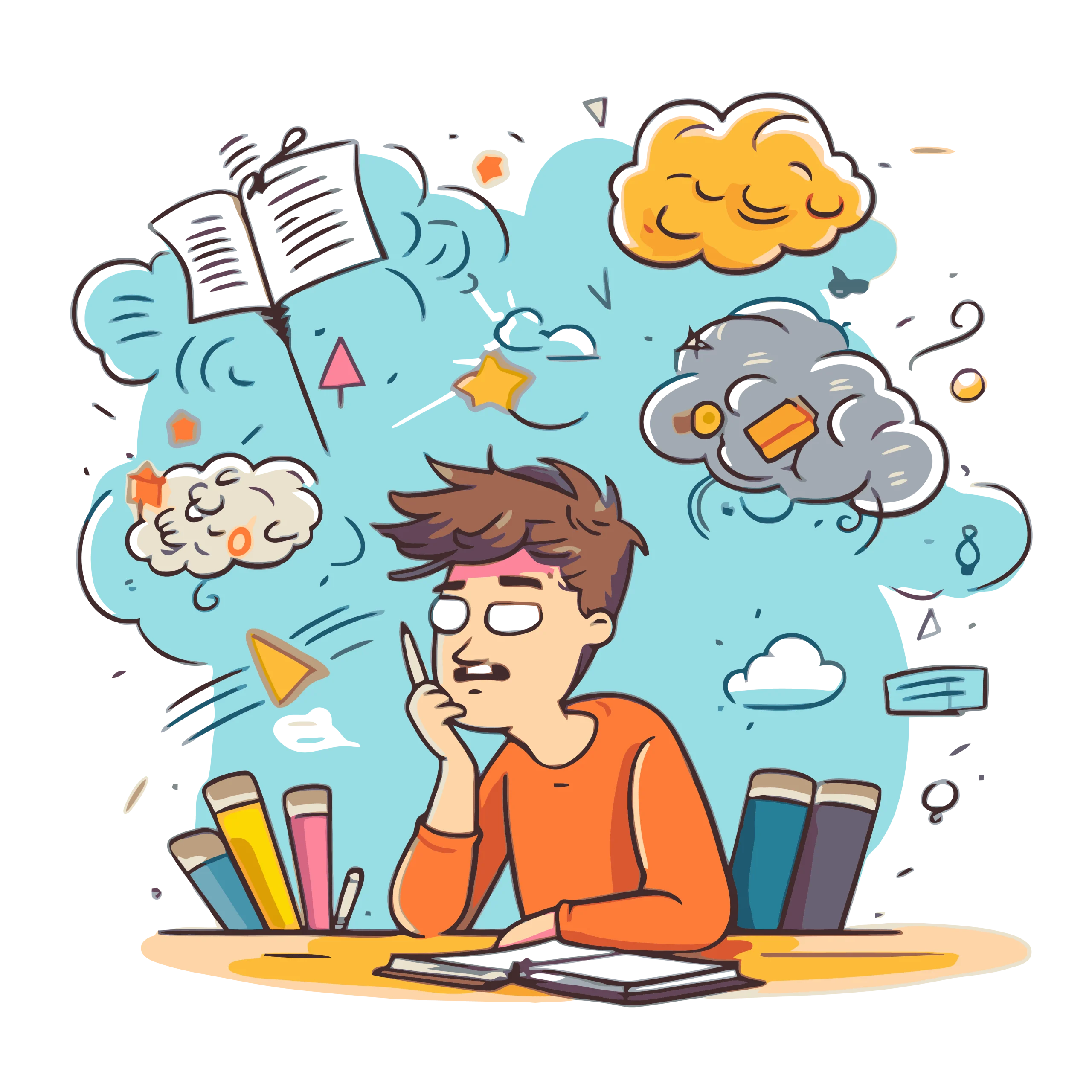 افکار مزاحم و موانع تمرکز